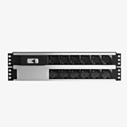 FormRack - 26U 12 li (6+6) Sigortalı Dikey Priz Grubu