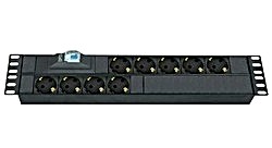 FormRack - 42U 18 li (9+9) Sigortalı Dikey Priz Grubu C13