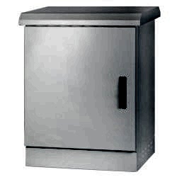 FormRack - 9U 600x600 IP66 Outdoor Zemin Tipi / Tek Cidarlı 100mm Bazalı