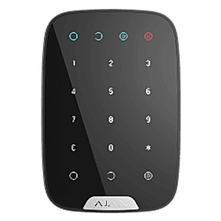 AJAX - Kablosuz Dokunmatik Keypad - Siyah