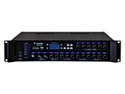 Westa - 120 Watt LCD Ekran 6 Bölge USB/MP3/Bluetooth Hat Trafolu Mikser Amplifier