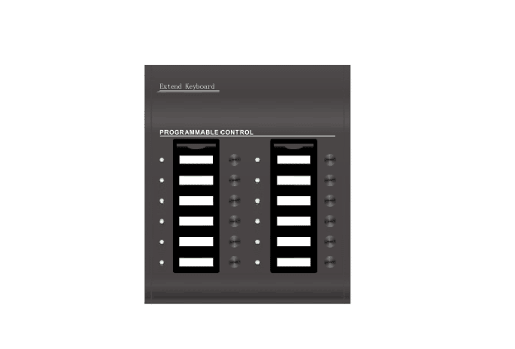 Decon - 12 Zone Keypad for remote microphone DP-EVAC-1000RP