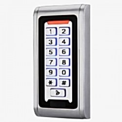 Bullet - Dış Ortam IP68 13,56MHz Mifare Kart Okuyucu + Şifre Geçiş Kontrol Cihazı - Su Geçirmez