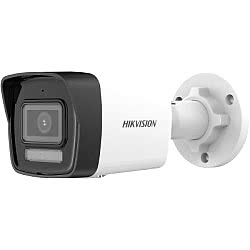 Hikvision - 8MP 2.8mm H.265+ Mikrofon SD Kart 30Mt. Smart Hybrid Light Bullet İP Kamera