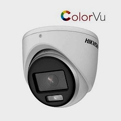 Hikvision - 4MP 2.8mm Lens H.265+ 30Mt. IR Smart Hybrid Light İP Dome Kamera - Dahili Mikrofon