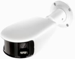 Hikvision - 6MP 180° Panoramic 40 Mt. IR ColorVu IP Bullet Kamera-Dahili Mikrofon ve Hoparlör