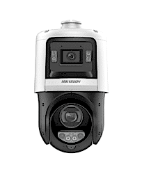 Hikvision - 4+4MP 25X Optik Zoom 100Mt. IR TandemVu Acusense, ColorVu H.265 IP PTZ Kamera