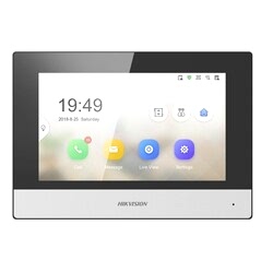 Hikvision - 7 inc TFT LCD Dokunmatik Ekran İç Mekan Ünite (Wi-Fi) 