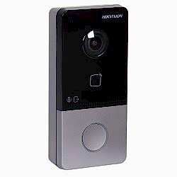Hikvision - Villa Tipi Dış Ortam Tek Buton İP İnterkom Cihazı - Plastik Kasa