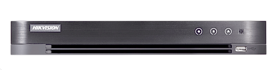 Hikvision - 4 Kanal Acusense 1xSata (10TB), 4MP H.265 Pro Hibrit Kayıt Cihazı