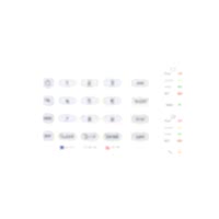 Paradox - 10 Zon Kablolu Yatay Led Keypad