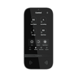 AJAX - Kablosuz Keypad Touch Screen - Siyah