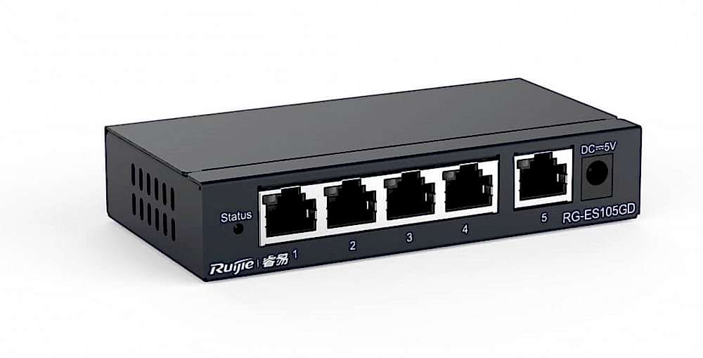 Reyee - 5 Port Gigabit unmanaged Switch