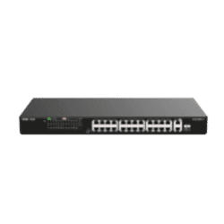 Reyee - 24 Port 100Mbps PoE, 2 Port GB RJ45/1 SFP Combo Uplink Ports Yönetilmez PoE Switch 