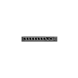 Reyee - 8 Port Gigabit PoE, 2 Port GB RJ45/1 SFP Combo Uplink Smart PoE Switch