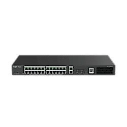 Reyee - 28 Port Gigabit PoE, 2 Port GB RJ45, 2 SFP Slots, Smart PoE Switch