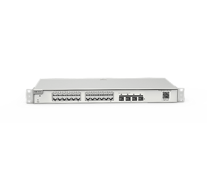 Reyee - 24 Port Gigabit PoE, 4*10G SFP+ Slots, L2 Yönetilebilir PoE Switch