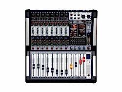 Westa - 8 Kanal Mono 99DSP Dijital Efekt Power Mixer (2x500Watt)