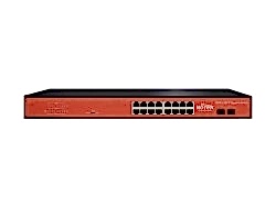 Wi-Tek - 16GE + 2SFP Gigabit Rack-Mountable Ethernet Switch