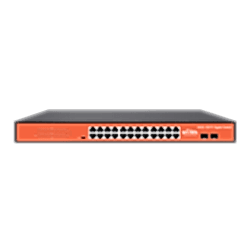 Wi-Tek - 24GE+2SFP Full Giga Rack-mountable/Desktop Ethernet Switch